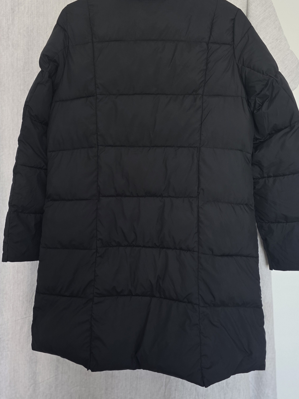SWISS TECH Black Quilted Long Puffer Winter Coat - Women's - 36" Long - Picture 8 of 8